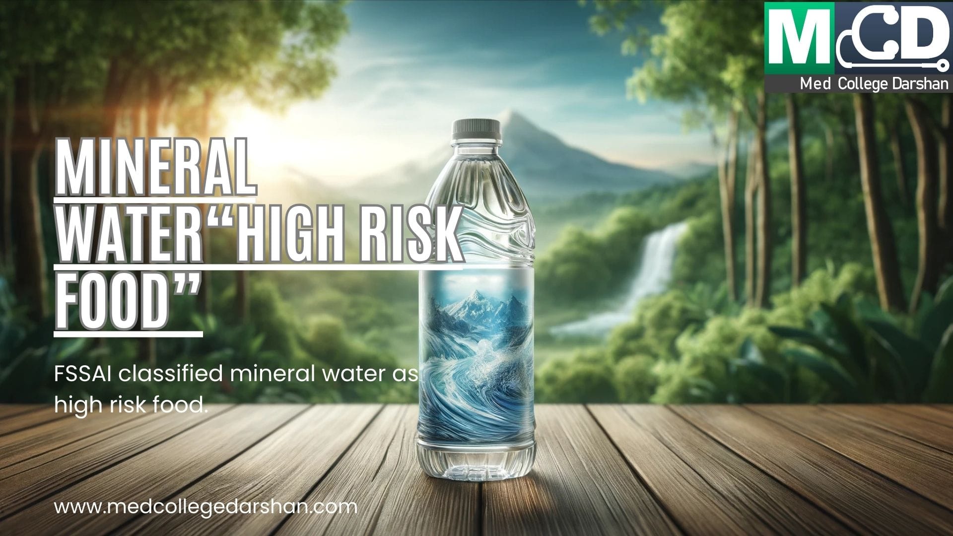 mineral water