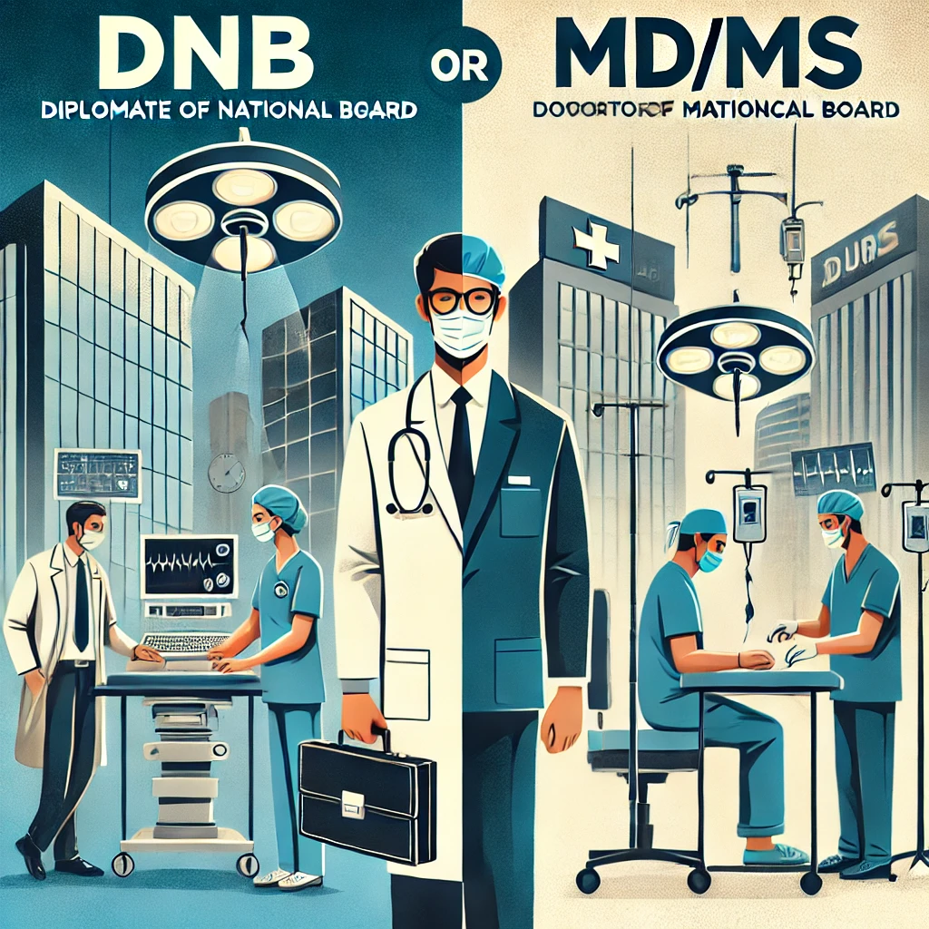 DNB vs MD/MS